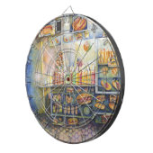 gefährlich Nah Dartscheibe (Vorderseite rechts)