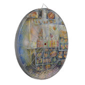 gefährlich Nah Dartscheibe (Vorderseite Links)