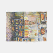 gefährlich Nah Fleecedecke (Vorderseite (Horizontal))