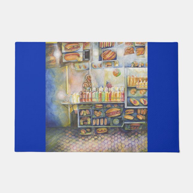 gefährlich Nah Fußmatte (Vorderseite)