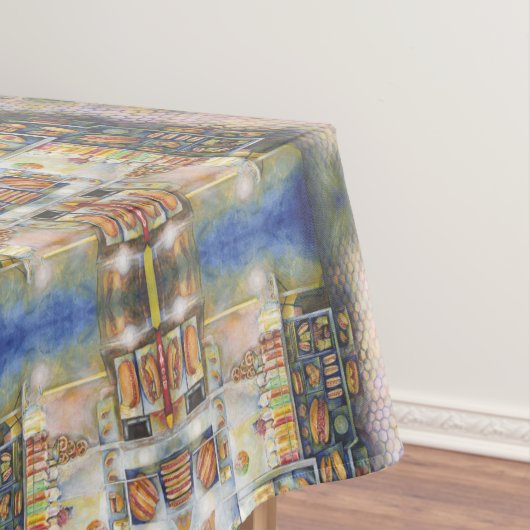 gefährlich Nah Tischdecke (Beispiel)