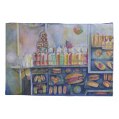 gefährlich Nah zum Spaß Kissenbezug (Rückseite)