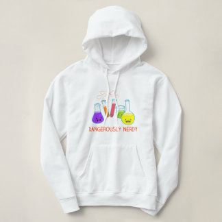 Gefährlich Nerdy Kawaii ChemieHoodie Hoodie
