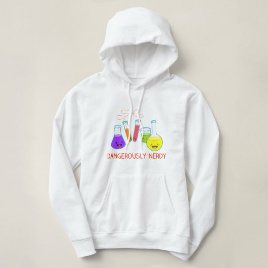 Gefährlich Nerdy Kawaii ChemieHoodie Hoodie (Design vorne)