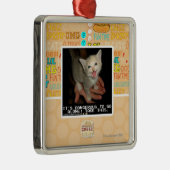 Gefährlich Ornament Aus Metall (Rechts)