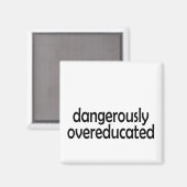 gefährlich übergebildet magnet (Vorderseite/Rückseite)