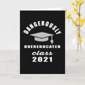 gefährlich übergebildeter Abschluss Karte (Gelbe Blume)