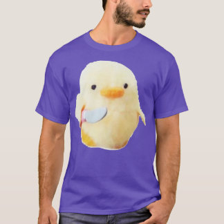 gefährliche Ente mit Messer T-Shirt
