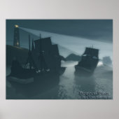 Gefährliche Gewässer Poster (Vorne)