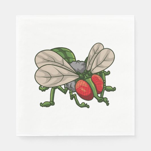 gefährliche Libelle Serviette (Vorderseite)