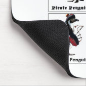gefährliche Pinguine Mousepad (Ecke)