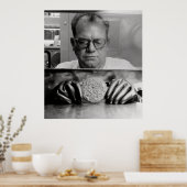 GEFÄHRLICHE PLUTONIUMSCHALTFLÄCHE POSTER (Küche)