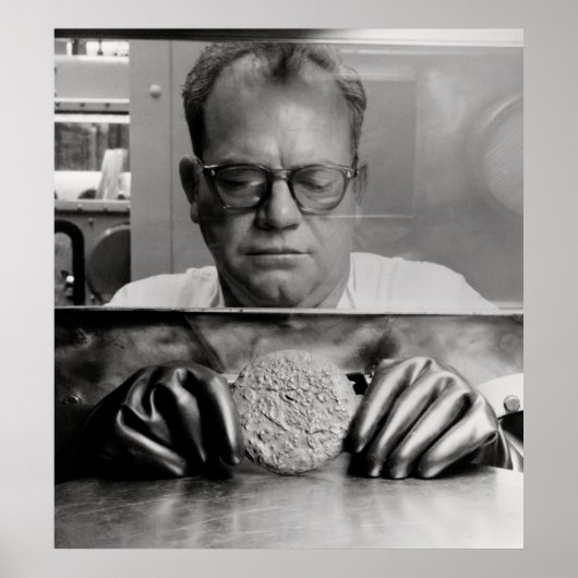 GEFÄHRLICHE PLUTONIUMSCHALTFLÄCHE POSTER (Vorne)