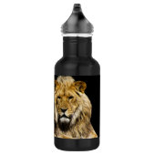 Gefährliche Raubfische Edelstahlflasche (Rechts)