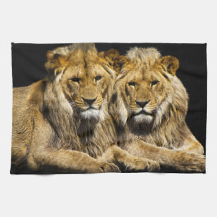 Gefährliche Raubfische Geschirrtuch