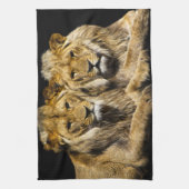 Gefährliche Raubfische Geschirrtuch (Vertikal)