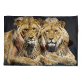 Gefährliche Raubfische Kissenbezug (Rückseite)