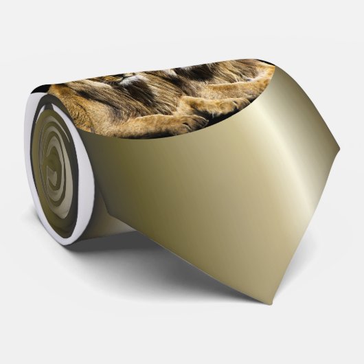 Gefährliche Raubfische Krawatte (Gerollt)