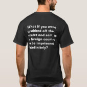 Gefährliche Sträflinge abschieben T-Shirt (Rückseite)