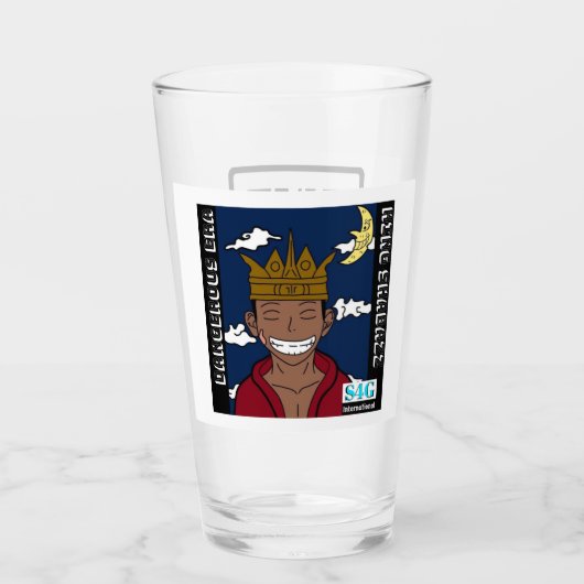 Gefährliche Zeit Glas (Vorderseite)