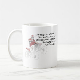 Gefährlicher Nuss Quad ATV Off-Road Becher Kaffeetasse