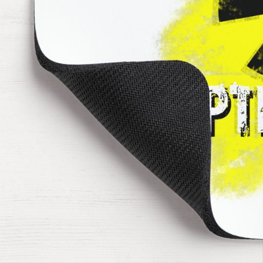 gefährlicher Optimismus Mousepad (Ecke)