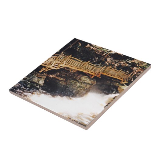 gefährlicher Weg Fliese (Seite)