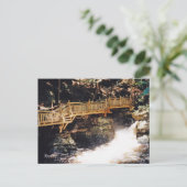 gefährlicher Weg Postkarte (Stehend Vorderseite)