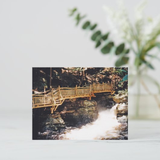 gefährlicher Weg Postkarte (Stehend Vorderseite)