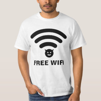 Gefährliches kostenloses WLAN T-Shirt