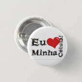 Gefährte von GOTT Button (Vorne & Hinten)