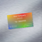 Gefälle Magnetische Visitenkarte (Beispiel)