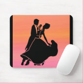 Gefälle tropischen Sonnenuntergang Tänzer Mousepad (Mit Mouse)