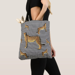 Gefälle und Streifen Tasche