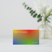 Gefälle Visitenkarte (Stehend Vorderseite)