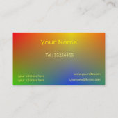 Gefälle Visitenkarte (Rückseite)