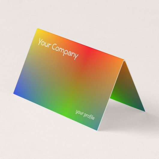 Gefälle Visitenkarten (Vorderseite)