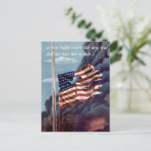 gefallen, aber nicht vergessen postkarte (Stehend Vorderseite)