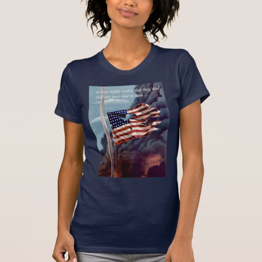 gefallen, aber nicht vergessen T-Shirt (Vorderseite)