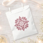 Gefallen an Taschen mit Blumenmuster Geschenktütchen (Ausgeschnitten)