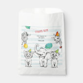 Gefallen Bag 5. Jubiläum Party . Geschenktütchen (Vorderseite)