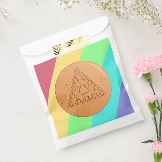 Gefallen Bag Rainbow Game Dalgona Multiple Triangl Geschenktütchen (Versiegelt)