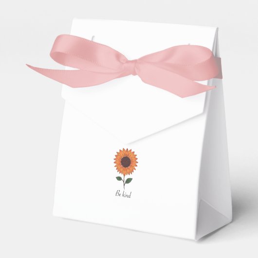 Gefallen Box Aus Freundlichkeit blüht auf Geschenkschachtel (Vorderseite)