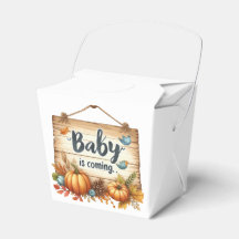 Gefallen Box-Autumn Baby Shower Fevor Box