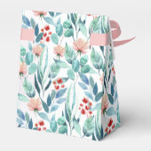 Gefallen Box für Babydusche mit niedlichem Design. Geschenkschachtel (Rückseite)