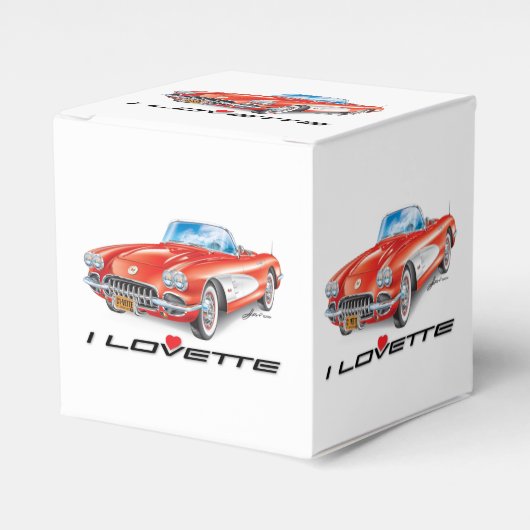 Gefallen Box Geschenkschachtel (Vorderseite)