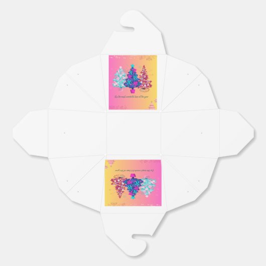 Gefallen Box Geschenkschachtel (Ungeklappt)