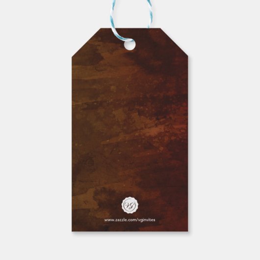 Gefallen Geschenk Tag Eiscreme Geschenkanhänger (Rückseite)