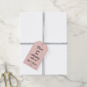 Gefallen Geschenk Tag Geschenkanhänger (Mit Garn)