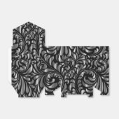 Gefallen/Geschenkboxen - Drama in Schwarz und Silb Geschenkschachtel (Ungefaltet)